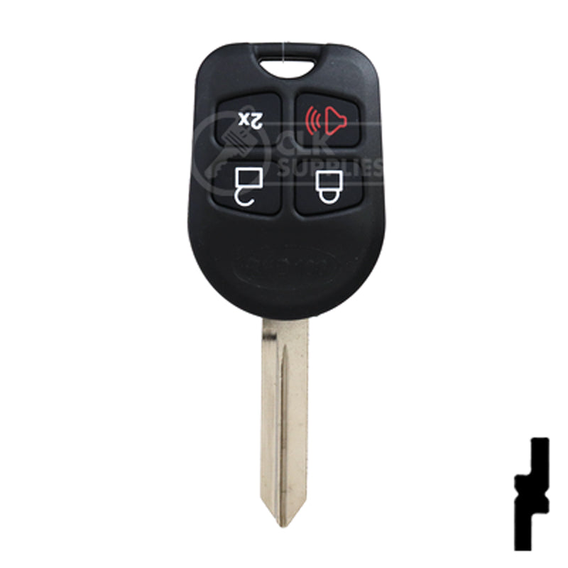 Programable Ford 80-Bit Remote Head - EDGE CUT Automotive Key Keyline USA