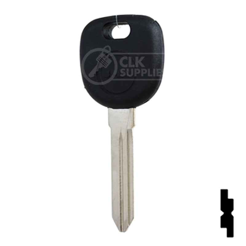 T5 Cloneable Transponder Key | GM | B99PT Automotive Key JMA USA