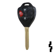 Toyota 3 Button "G" Chip Remote Head Key (3BG3) - By Ilco Automotive Key Ilco