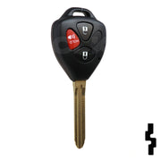 Toyota 3 Button "G" Chip Remote Head Key (3BG3) - By Ilco Automotive Key Ilco