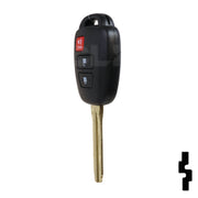 Toyota 3 Button Remote Head Key (3BH)- By Ilco Automotive Key Ilco