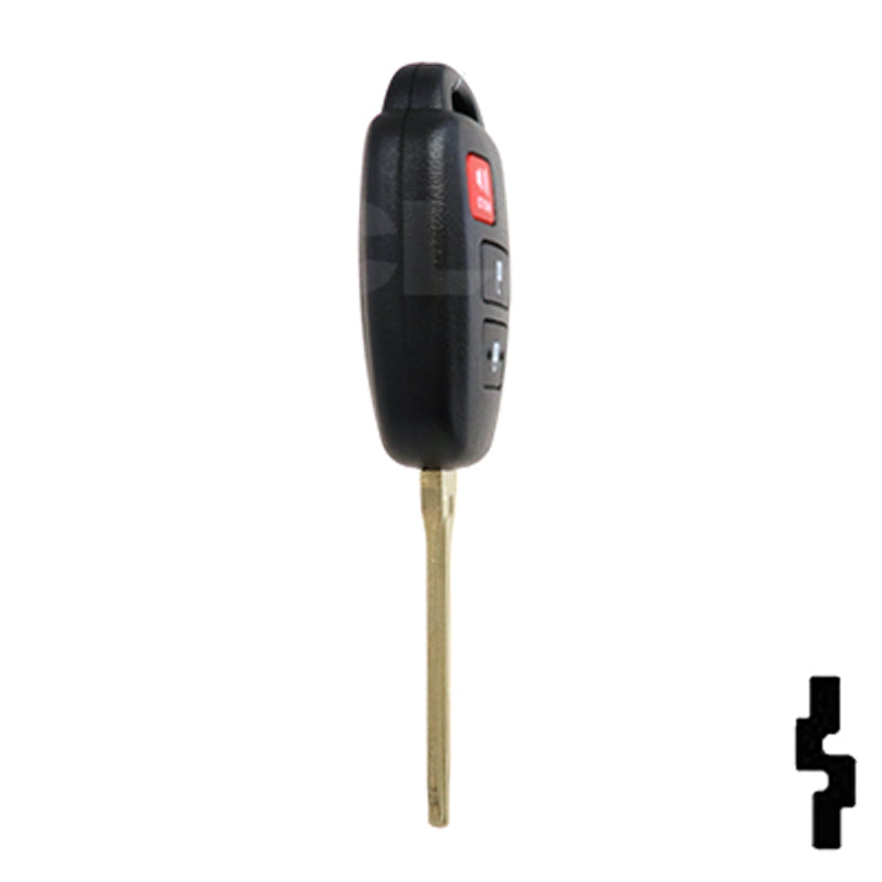 Toyota 3 Button Remote Head Key (3BH)- By Ilco Automotive Key Ilco