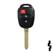 Toyota 3 Button Remote Head Key (3BH)- By Ilco Automotive Key Ilco