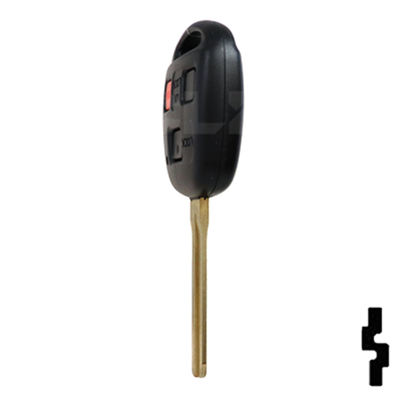 Toyota 3 Button Remote Head Key 3BLC – By Ilco Automotive Key Ilco