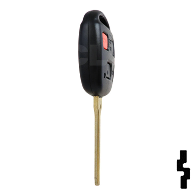 Toyota 3 Button Remote Head Key 3BLC – By Ilco Automotive Key Ilco