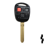 Toyota 3 Button Remote Head Key 3BLC – By Ilco Automotive Key Ilco