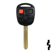 Toyota 3 Button Remote Head Key 3BLC – By Ilco Automotive Key Ilco