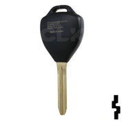 Toyota 3 Button Remote Head Key (G Transp.) (3BG2) - By Ilco Automotive Key Ilco