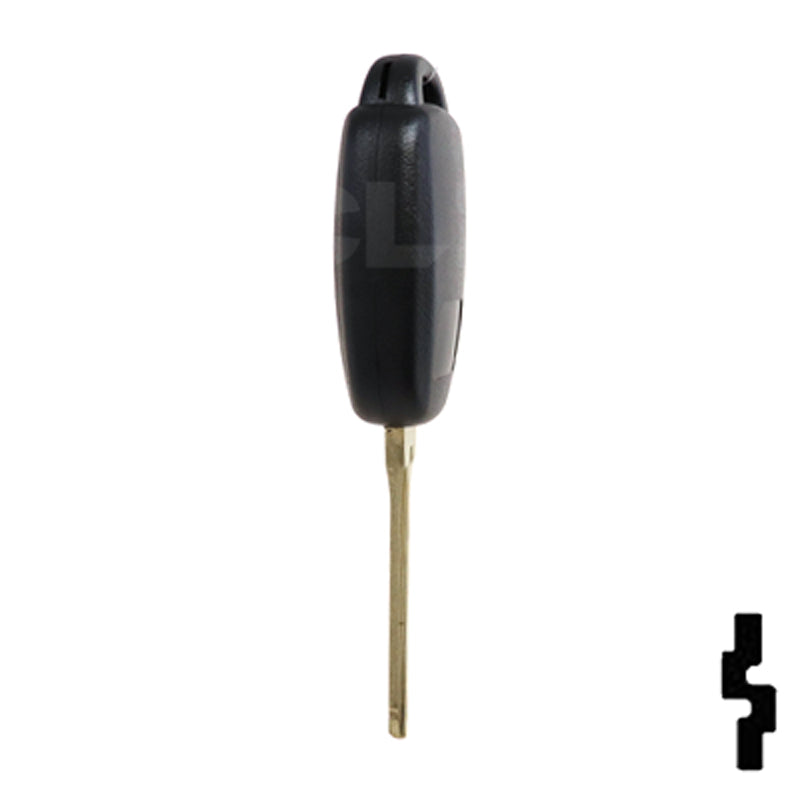 Toyota 3 Button Remote Head Key (H Transp.) (3BH3) - By Ilco Automotive Key Ilco