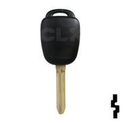 Toyota 3 Button Remote Head Key (H Transp.) (3BH3) - By Ilco Automotive Key Ilco