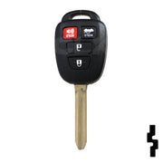 Toyota 4 Button Remote Head Key 4BH3 – By Ilco Automotive Key Ilco