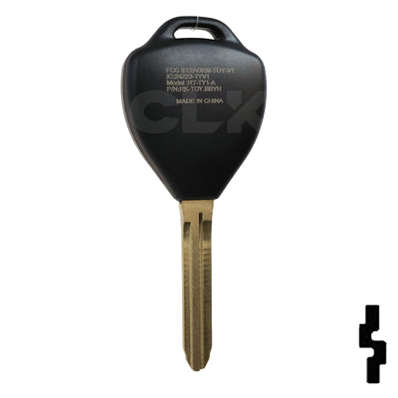 Toyota 4 Button Remote Head Key (4D67) (3BD3) - By Ilco Automotive Key Ilco