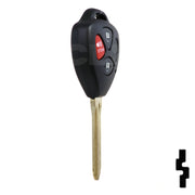 Toyota 4 Button Remote Head Key (4D67) (3BD3) - By Ilco Automotive Key Ilco