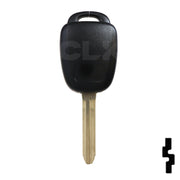 Toyota 4 Button Remote Head Key (G Transp.) (4BG) - By Ilco Automotive Key Ilco