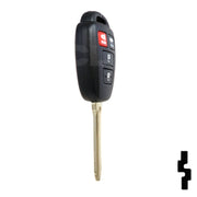 Toyota 4 Button Remote Head Key (G Transp.) (4BG) - By Ilco Automotive Key Ilco