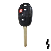 Toyota 4 Button Remote Head Key (H Transp.) (4BH) - By Ilco Automotive Key Ilco