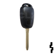 Toyota 4 Button Remote Head Key (H Transp.) (4BH) - By Ilco Automotive Key Ilco