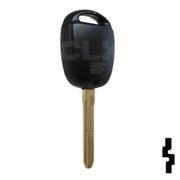 Toyota FJ Cruiser 3 Button Remote Head Key (4D67) (3BFJ) - By Ilco Automotive Key Ilco