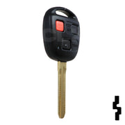 Toyota FJ Cruiser 3 Button Remote Head Key (4D67) (3BFJ) - By Ilco Automotive Key Ilco