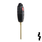 Toyota Prius C 3 Button Remote Head Key (Non-Transp.) (3BPC) - By Ilco Automotive Key Ilco