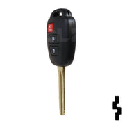 Toyota Prius C 3 Button Remote Head Key w/ G Chip 3PCG – By Ilco Automotive Key Ilco