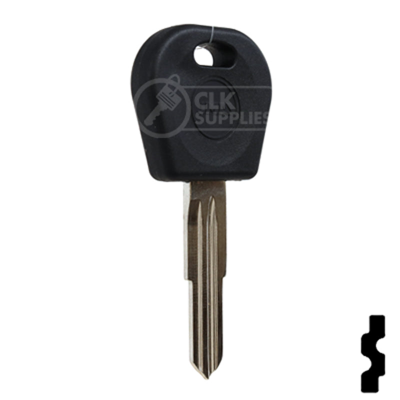 Transponder Key | Daewoo | TPX3DAE-3D.P1 Automotive Key JMA USA