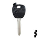 Transponder Key Shell | Kia | TP00KI-8D-P Automotive Key JMA USA