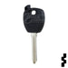 Transponder Key Shell | Kia | TP00KI-8D-P Automotive Key JMA USA