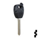 Transponder Key Shell | Kia | TP00KI-8D-P Automotive Key JMA USA