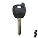 Transponder Key Shell | Kia | TP00KI-8D-P Automotive Key JMA USA