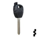 Transponder Key Shell | Kia | TP00KI-8D-P Automotive Key JMA USA