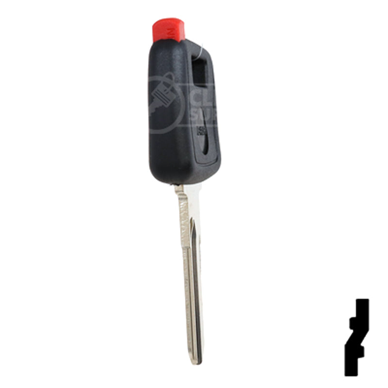Transponder Key Shell | Volvo | TP00NE-18-P1 Automotive Key JMA USA