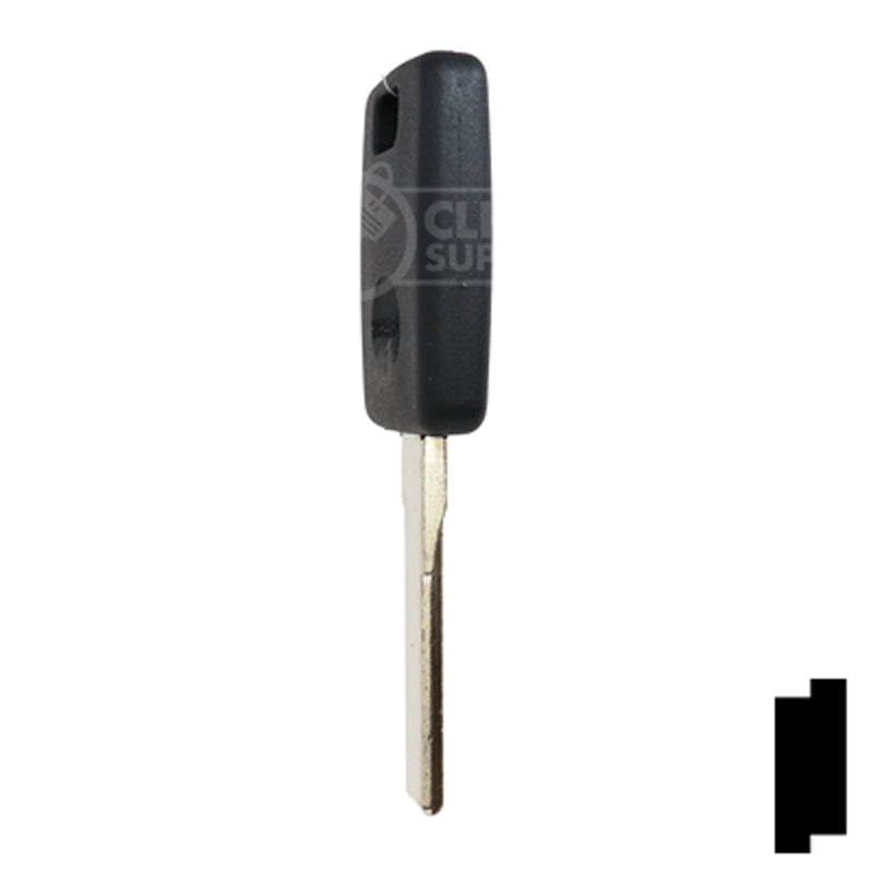 Transponder Key | Volkswagon, Audi | TP25HU-HAA-P Automotive Key JMA USA