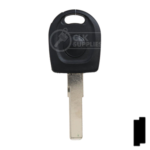 Transponder Key | Volkswagon | HU66T24 Automotive Key JMA USA