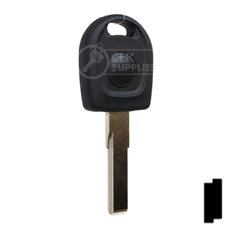 Transponder Key | Volkswagon | HU66T6 Automotive Key JMA USA