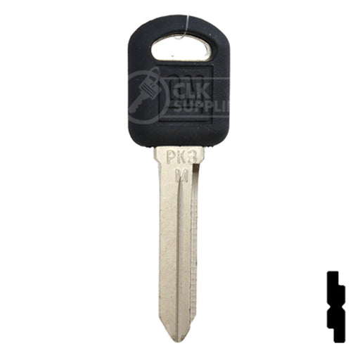 Transponder Key w/ GM Logo | GM | B103 Automotive Key Strattec