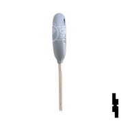 Uncut 4D-64 Chip Transponder Key | Chrysler | Y160PT Automotive Key Ilco