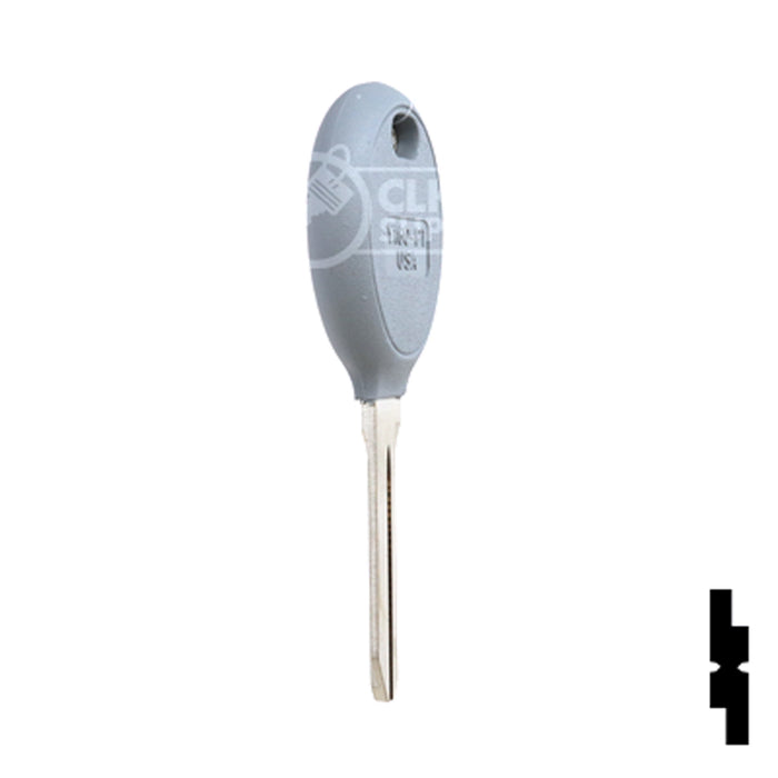 Uncut 4D-64 Chip Transponder Key | Chrysler | Y160PT Automotive Key Ilco