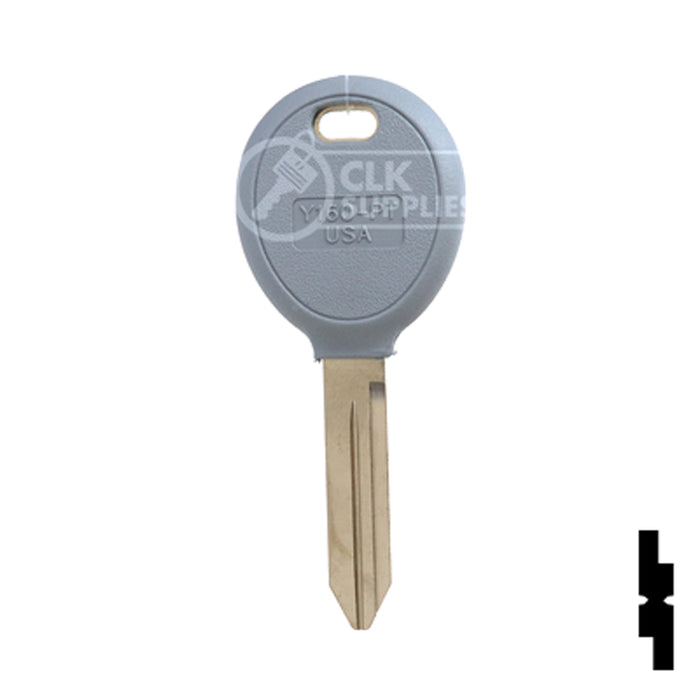 Uncut 4D-64 Chip Transponder Key | Chrysler | Y160PT Automotive Key Ilco
