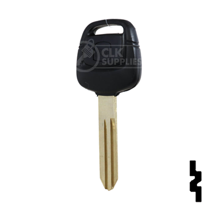 Uncut 4D Transponder Key | Nissan | NI02T Automotive Key Ilco