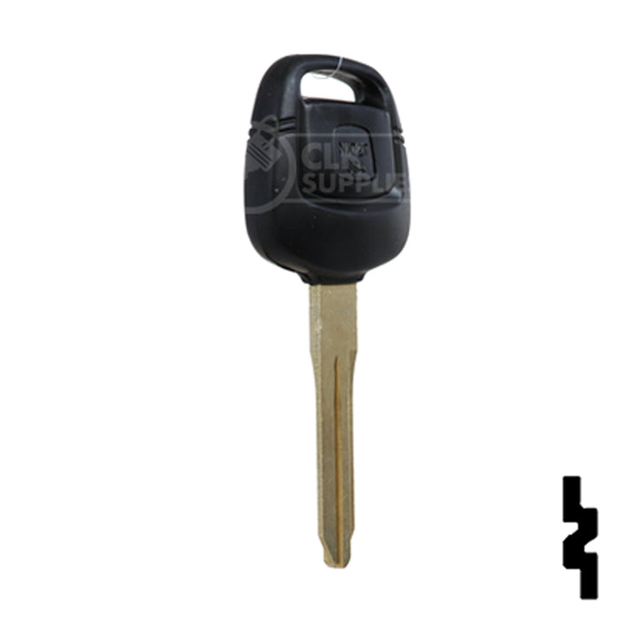 Uncut 4D Transponder Key | Nissan | NI02T Automotive Key Ilco