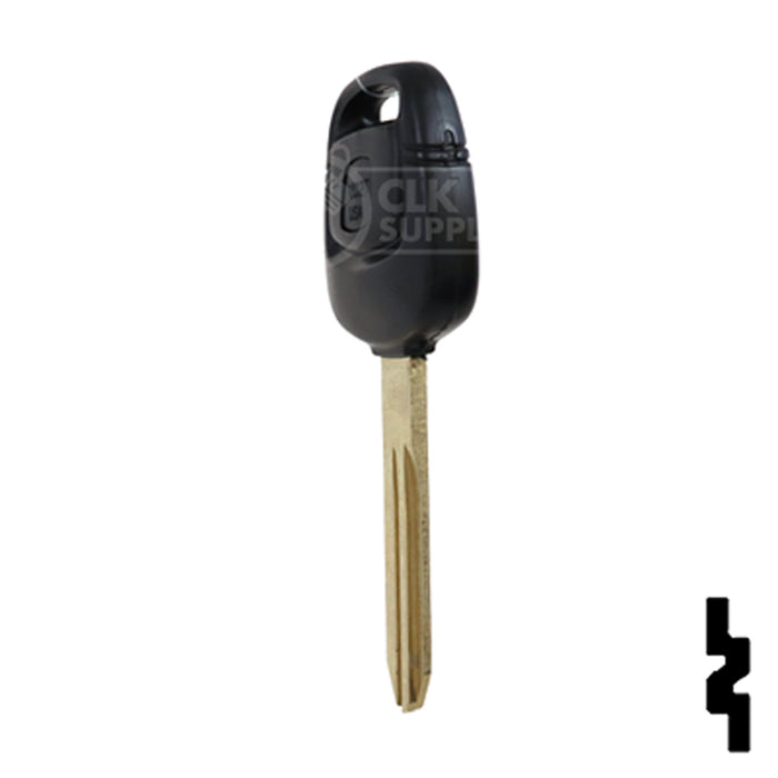 Uncut 4D Transponder Key | Nissan | NI02T Automotive Key Ilco