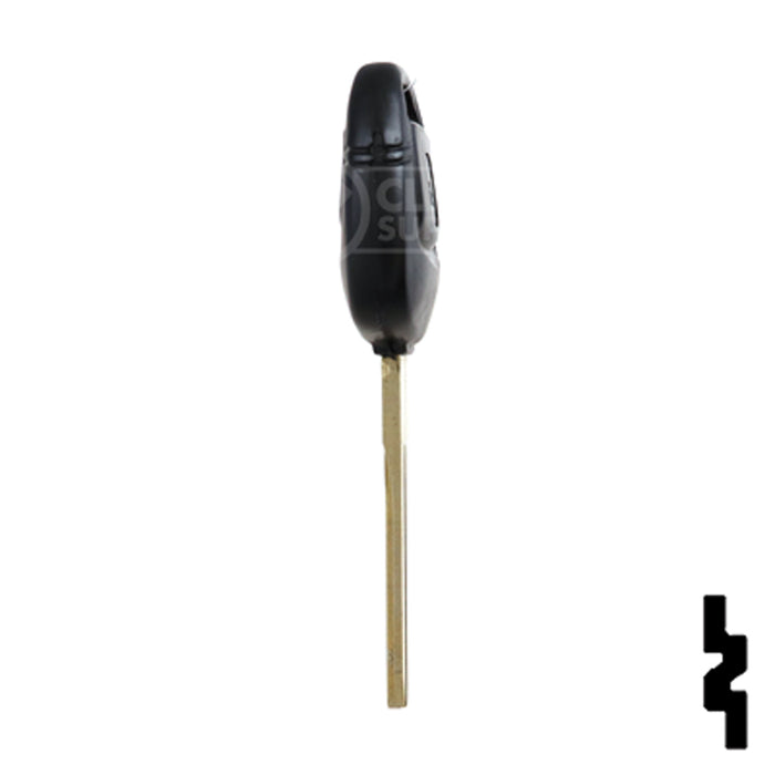 Uncut 4D Transponder Key | Nissan | NI02T Automotive Key Ilco