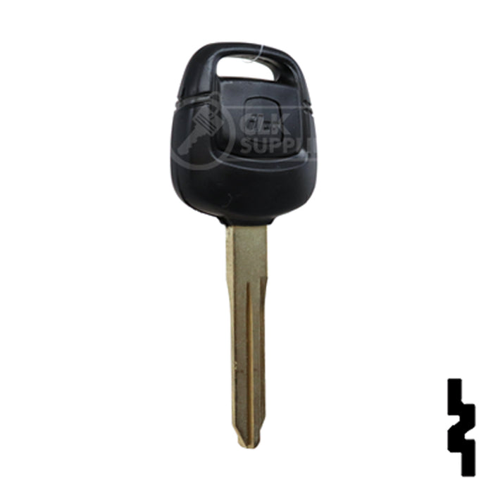 Uncut 4D Transponder Key | Nissan | NI02T Automotive Key Ilco
