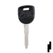 Uncut 80-Bit Transponder Key | Mazda | MAZ24RT17, MAZ24R-PT, MZ34PT Automotive Key Ilco