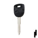 Uncut 80-Bit Transponder Key | Mazda | MAZ24RT17, MAZ24R-PT, MZ34PT Automotive Key Ilco