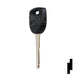 Uncut 80-Bit Transponder Key | Mazda | MAZ24RT17, MAZ24R-PT, MZ34PT Automotive Key Ilco