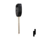 Uncut 80-Bit Transponder Key | Mazda | MAZ24RT17, MAZ24R-PT, MZ34PT Automotive Key Ilco