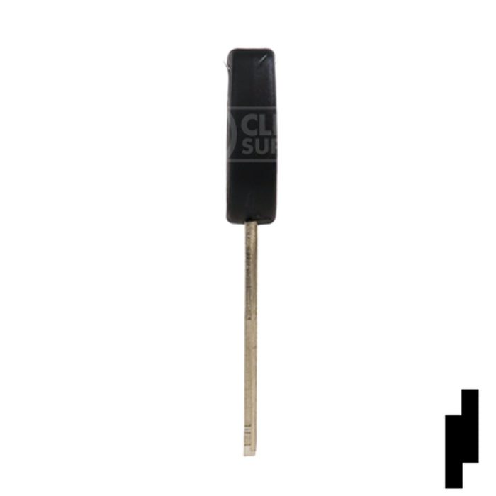 Uncut 80-Bit Transponder Key | Mazda | MAZ24RT17, MAZ24R-PT, MZ34PT Automotive Key Ilco