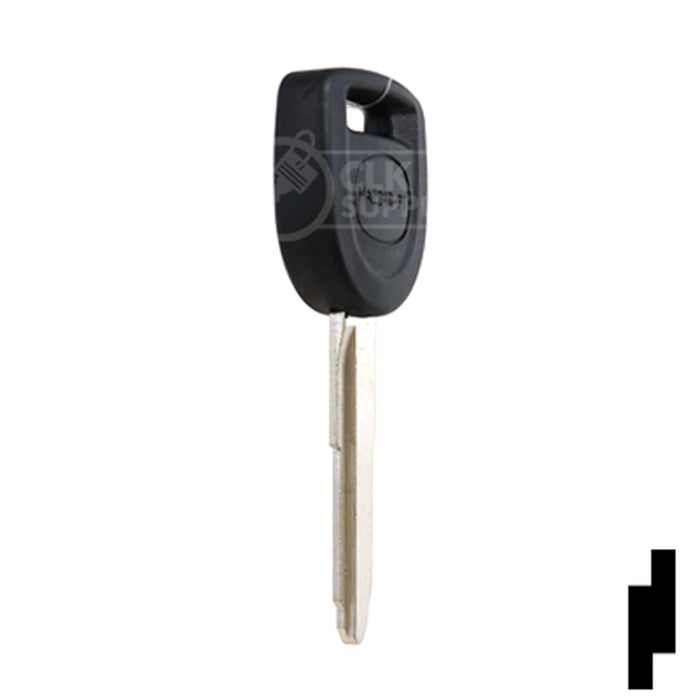 Uncut 80-Bit Transponder Key | Mazda | MAZ24RT17, MAZ24R-PT, MZ34PT Automotive Key Ilco